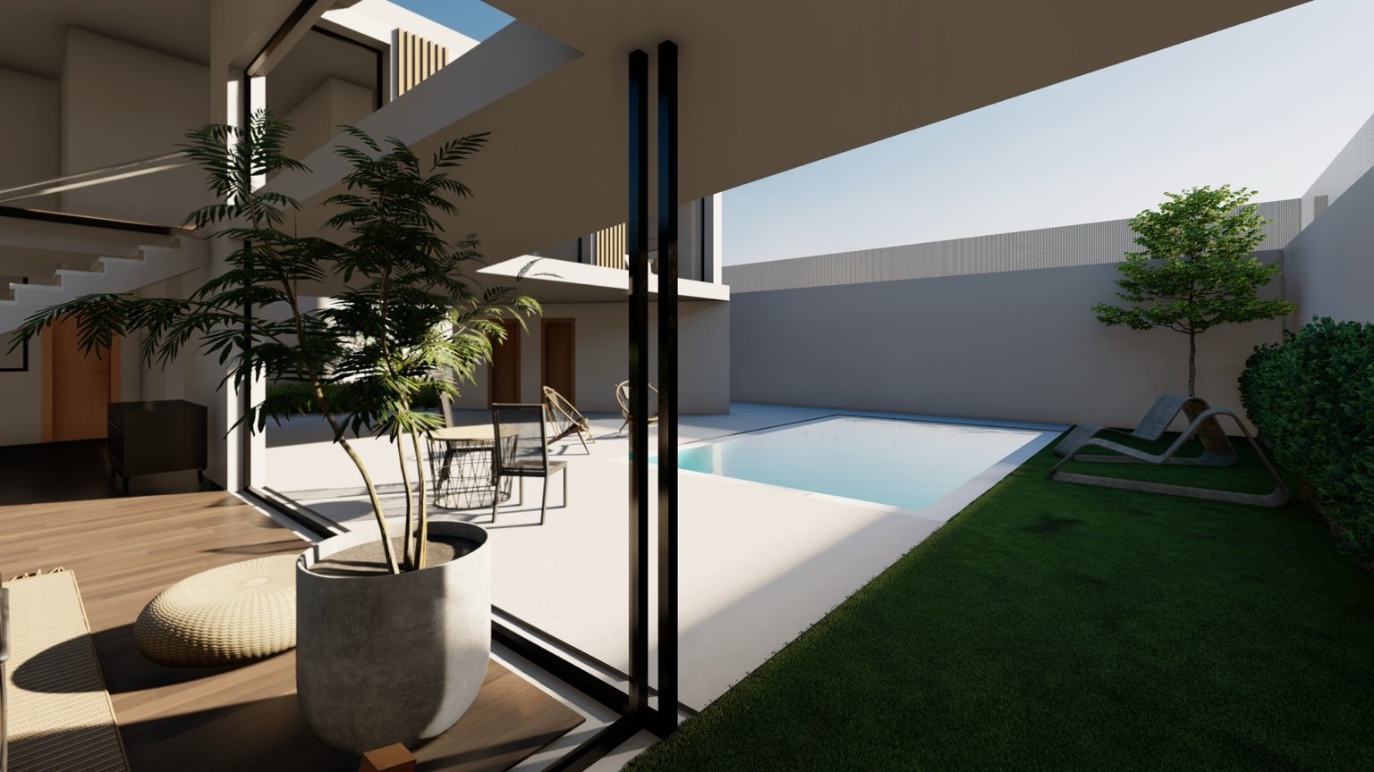 Arquitectura contemporánea de la villa