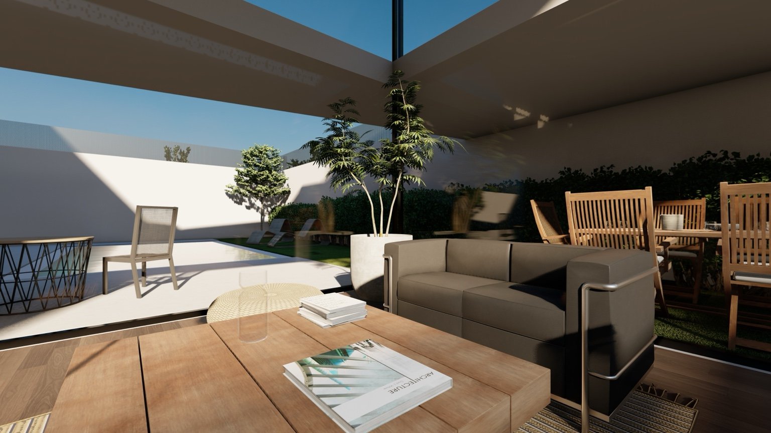 Espacio interior de la vivienda