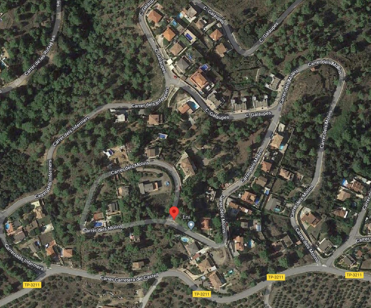 Mapa de la zona